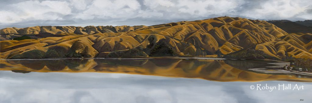 "Those Hills"- Pauatahanui Inlet - Oil Painting